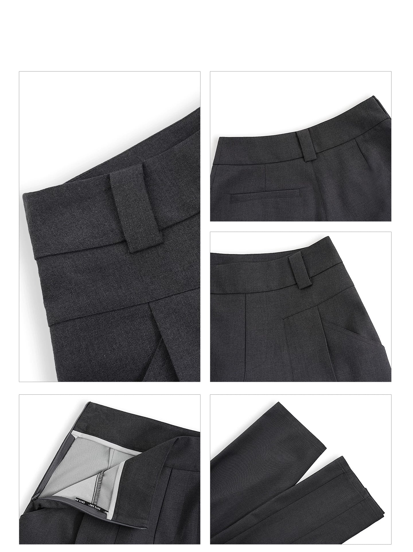 High-Waisted Wide-Leg Pants - Image 12