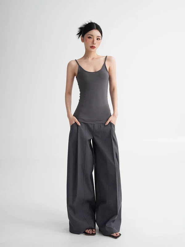 High-Waisted Wide-Leg Pants - Image 7