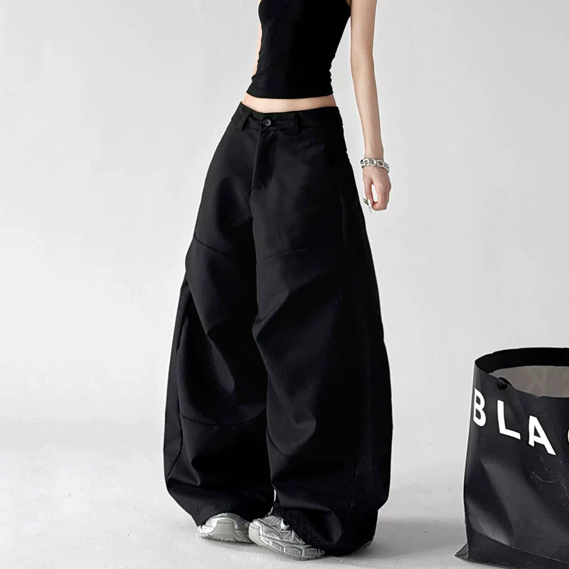 High-Waisted Wide-Leg Suit Pants - Image 10