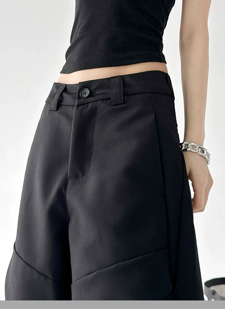 High-Waisted Wide-Leg Suit Pants - Image 12