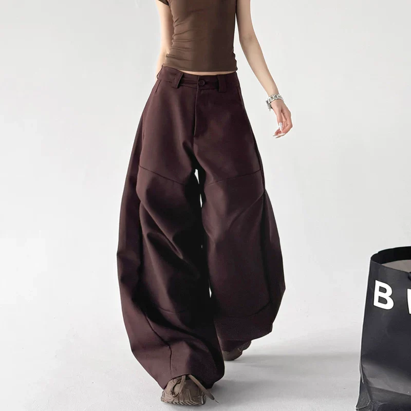 High-Waisted Wide-Leg Suit Pants - Image 8