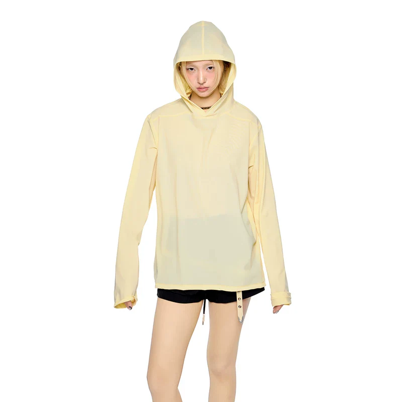 Hooded UV Protection Outdoor Pullover - Image 3