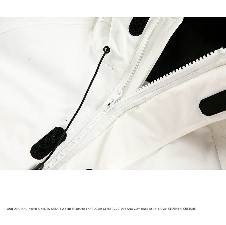 Insulated Hooded Parka with Fur Collar - Image 4
