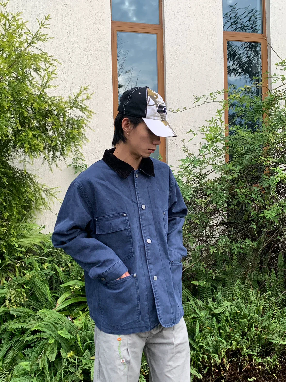 Japanese Retro Workwear Jacket - Image 4
