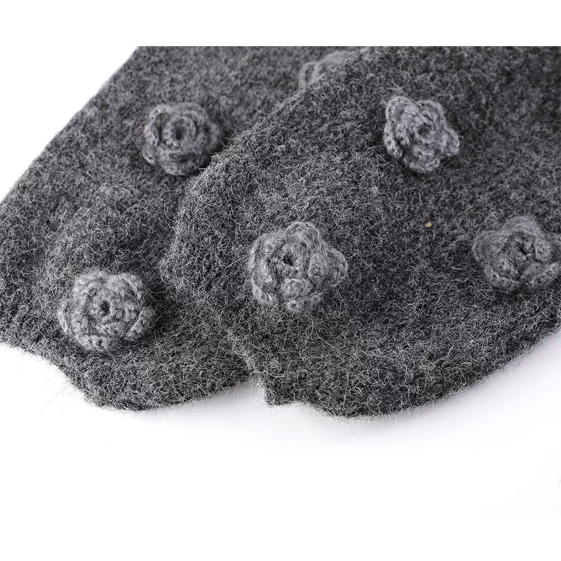 Knit Rose Cardigan and Midi Skirt Set - Image 6