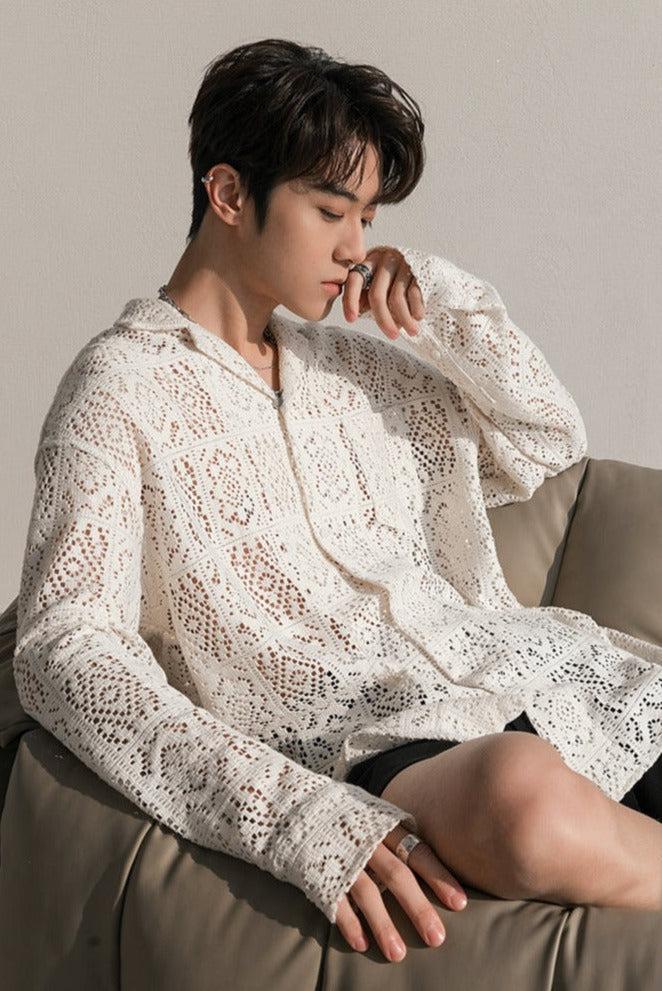 Lace Hollow Shirt - Image 3
