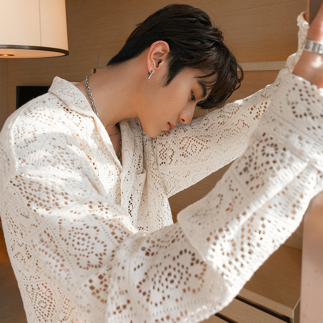 Lace Hollow Shirt - Image 5