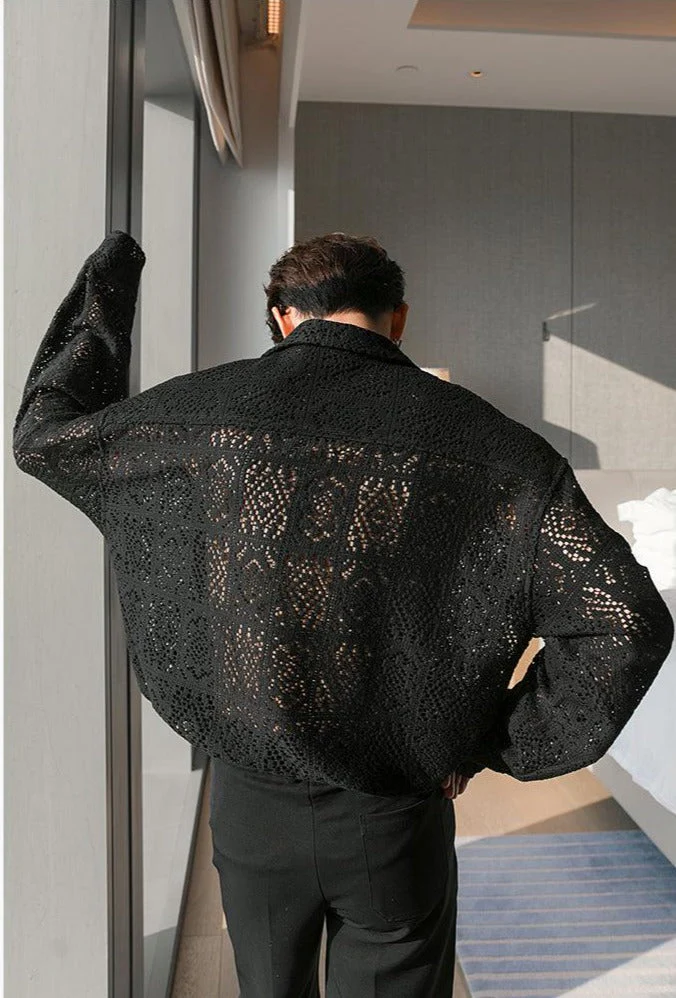 Lace Hollow Shirt - Image 9