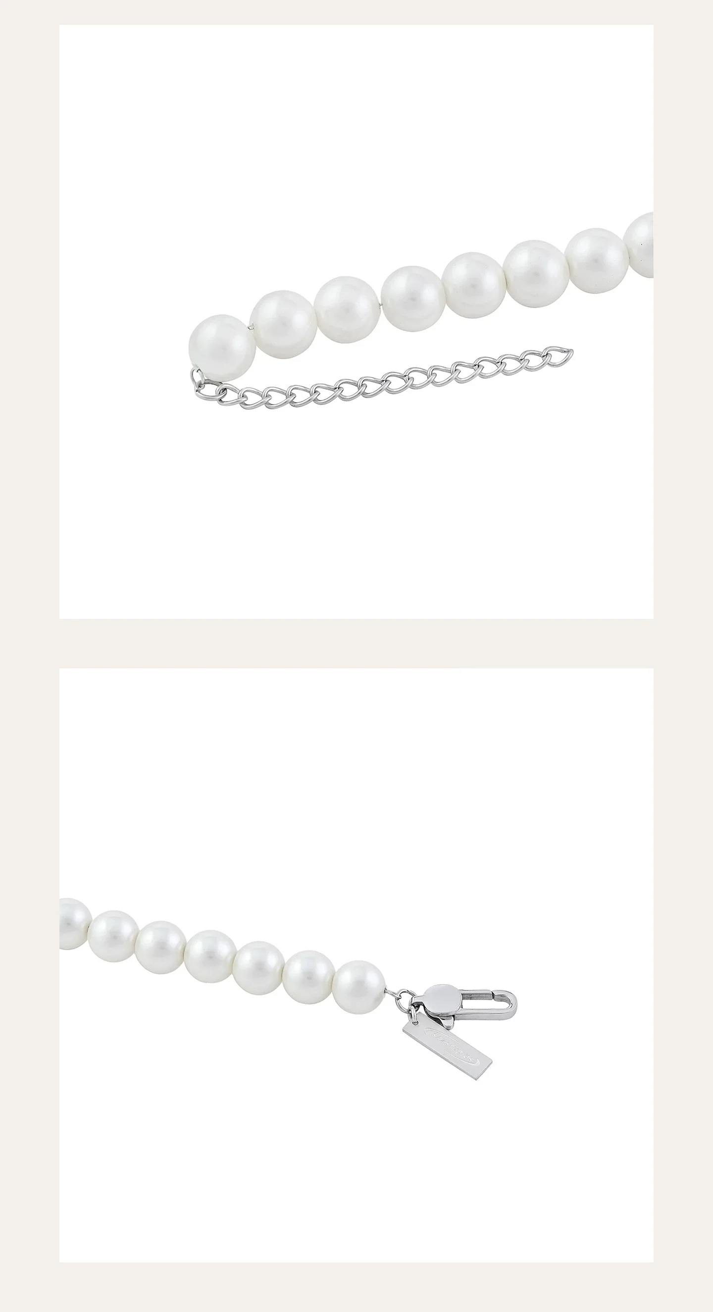 Large Pearl Beaded Bracelet - Image 6