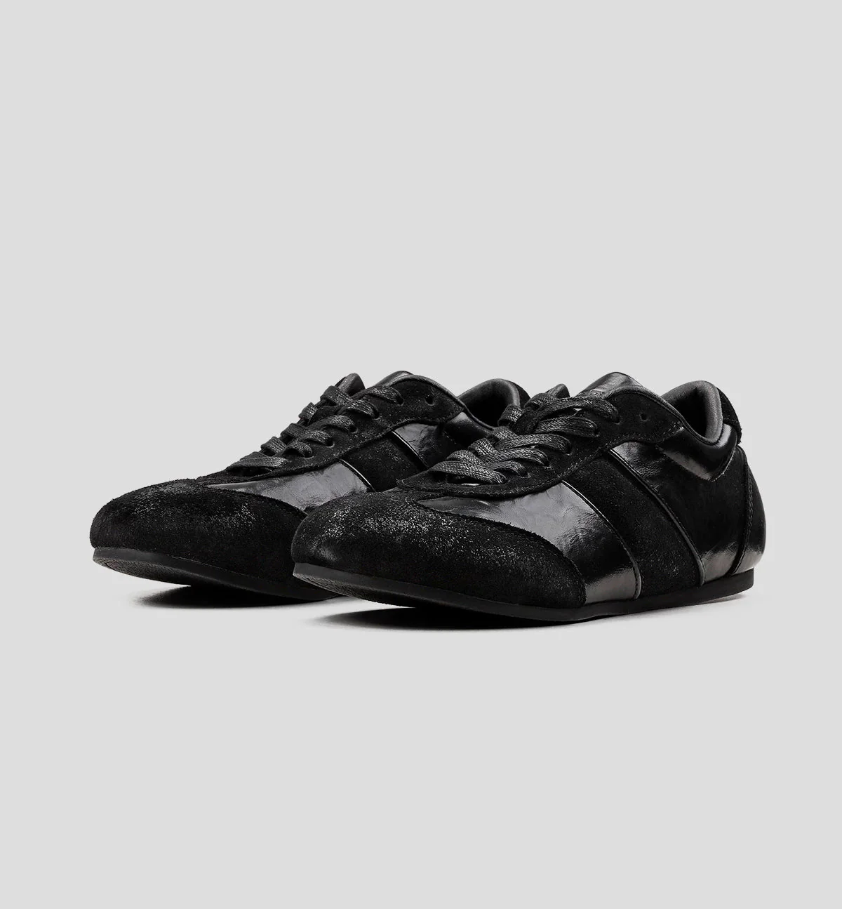 Leather German Trainer Casual Sneakers - Image 10