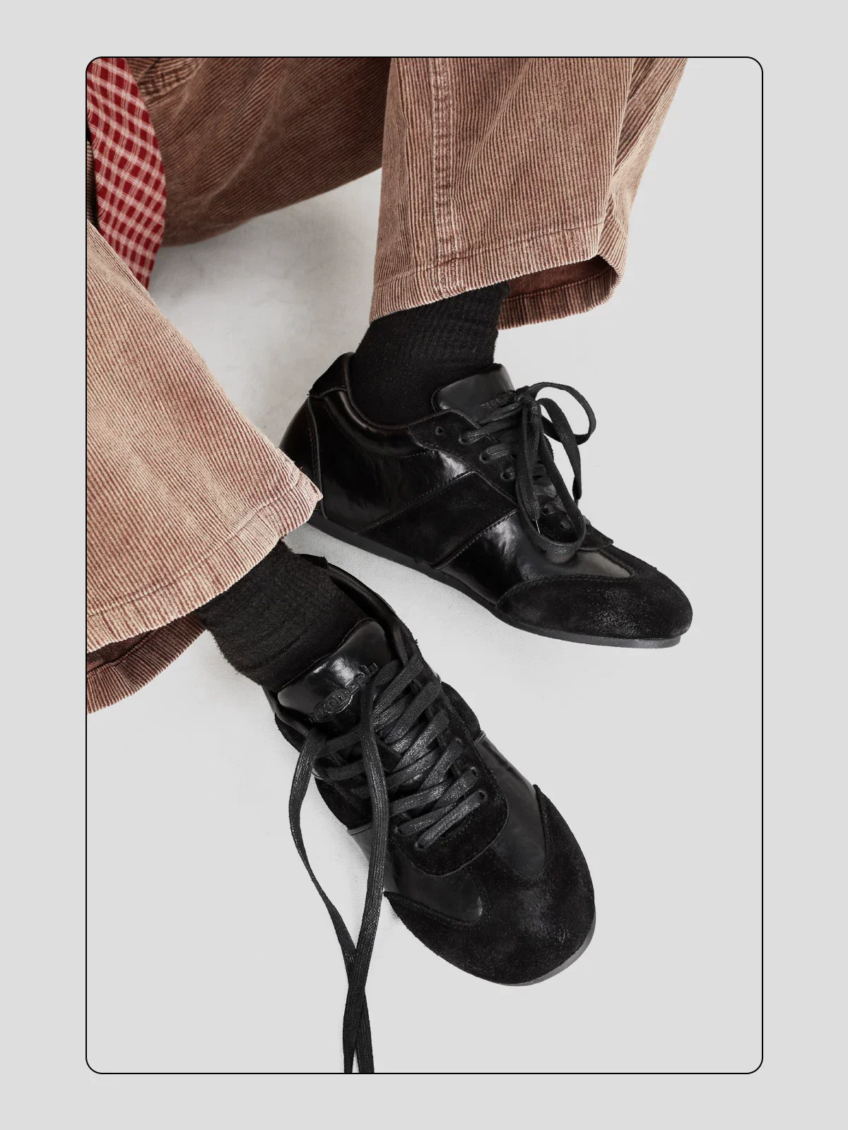 Leather German Trainer Casual Sneakers - Image 7