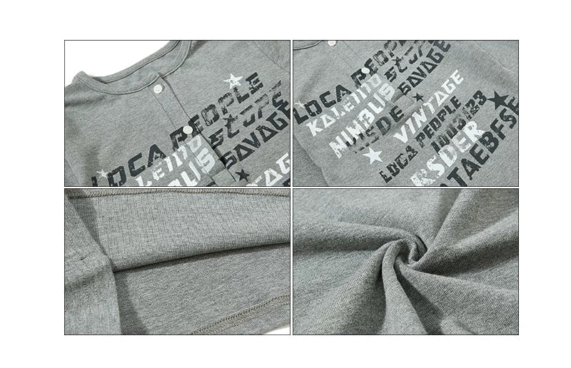 Letter Print Slim Fit Long Sleeve Top - Image 12