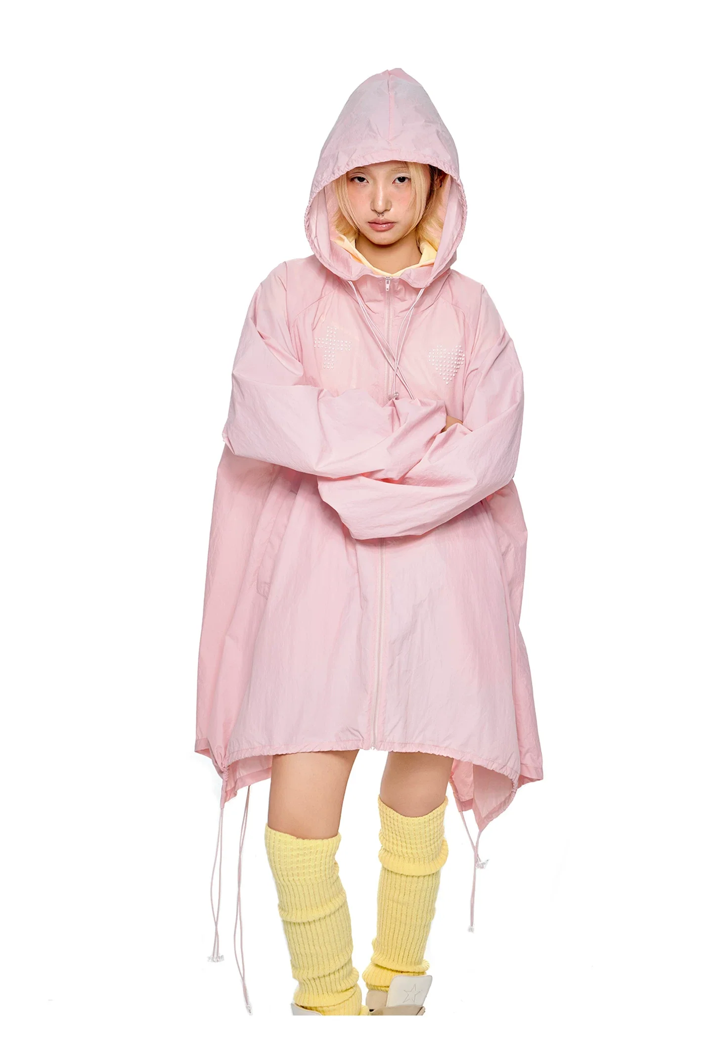 Lightweight Hooded Long Jacket - Image 4