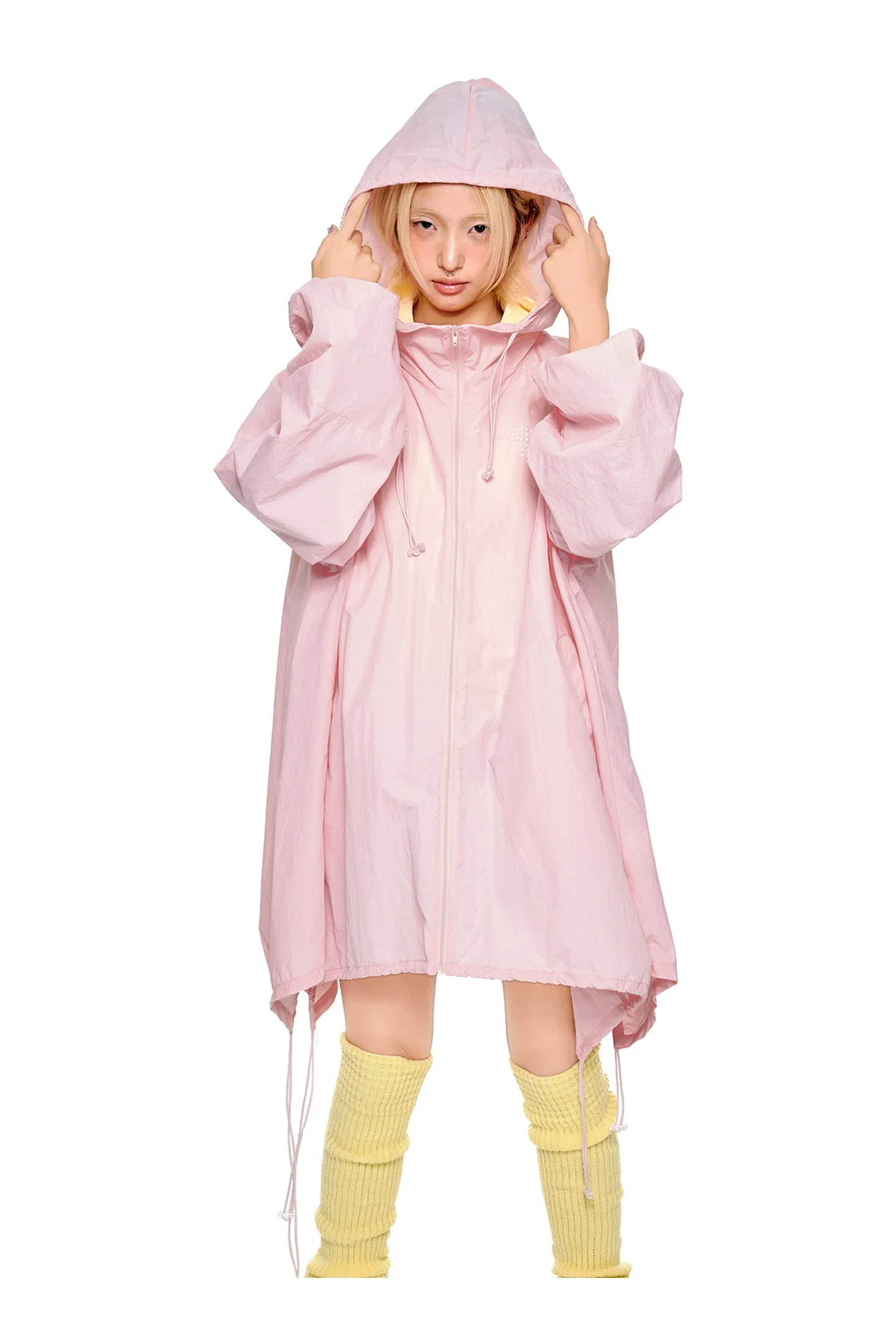 Lightweight Hooded Long Jacket - Image 6