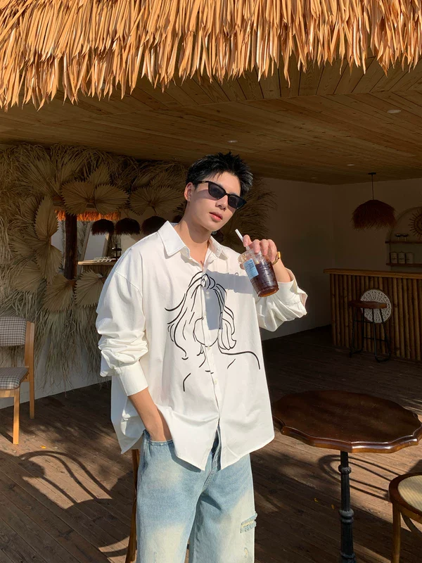 Long Sleeve Streetwear Shirt - Image 2