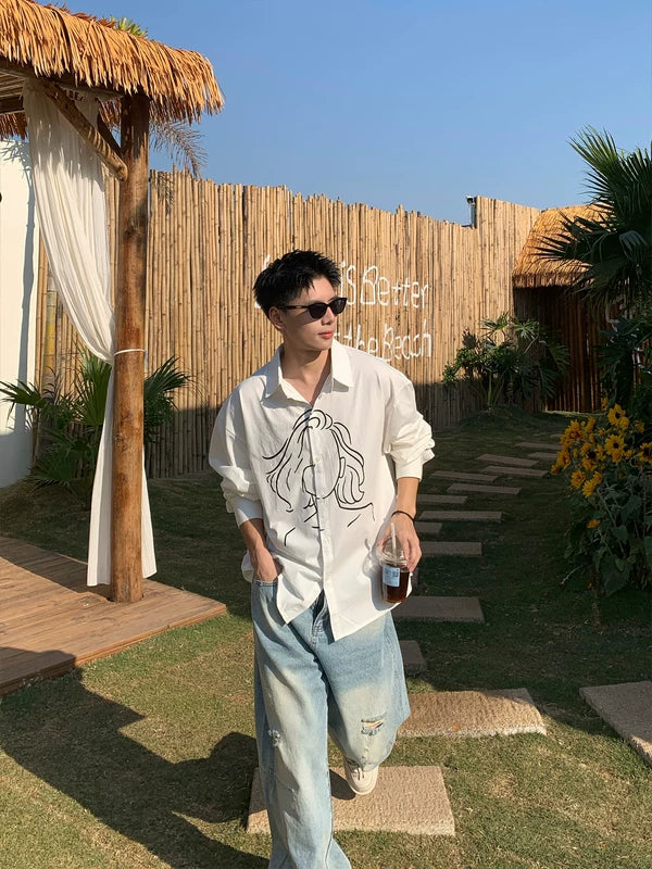 Long Sleeve Streetwear Shirt - Image 6