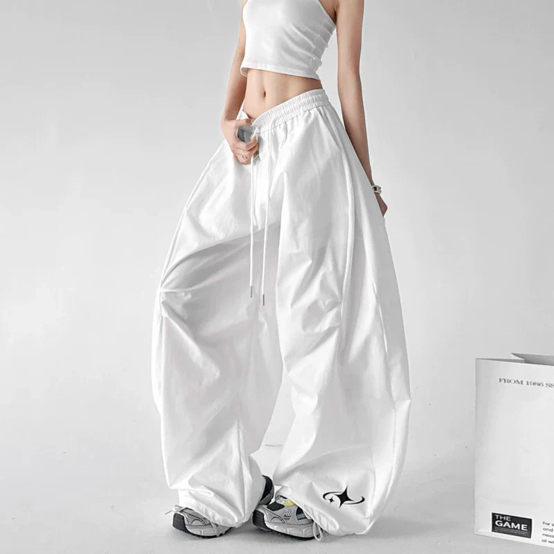 Loose Drawstring Street Cargo Pants - Image 7