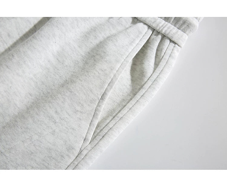Loose Fit Patchwork Sweatpants - Image 11