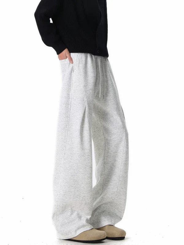 Loose Fit Patchwork Sweatpants - Image 3