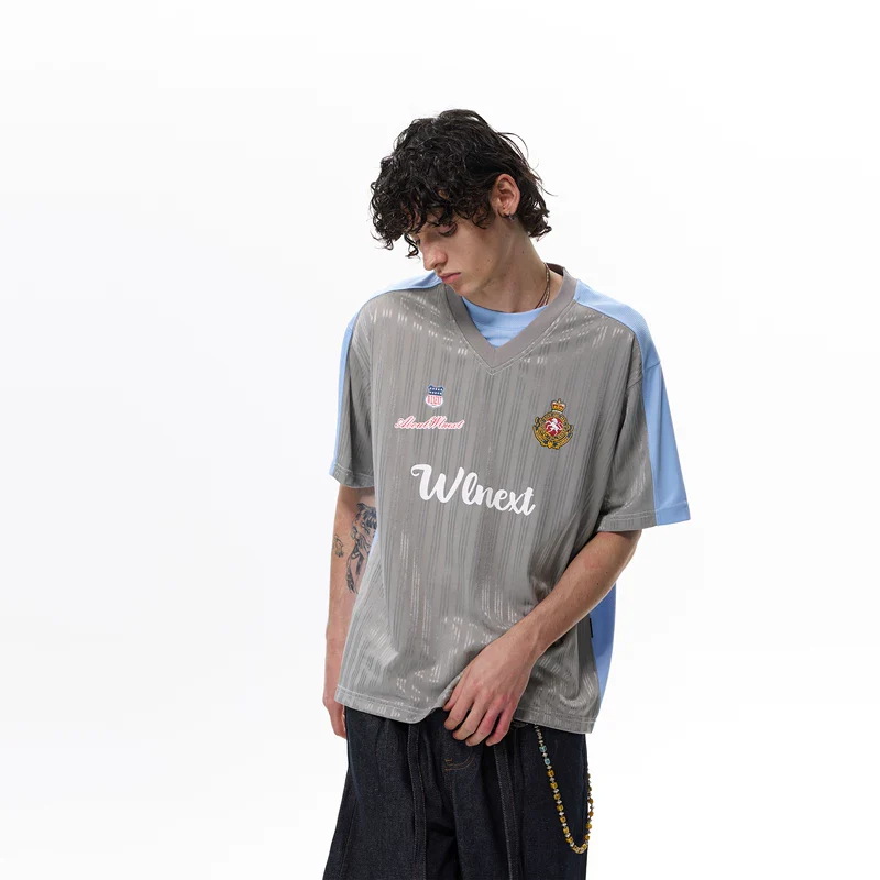 Loose Fit Jersey Style Short Sleeve T-Shirt - Image 3