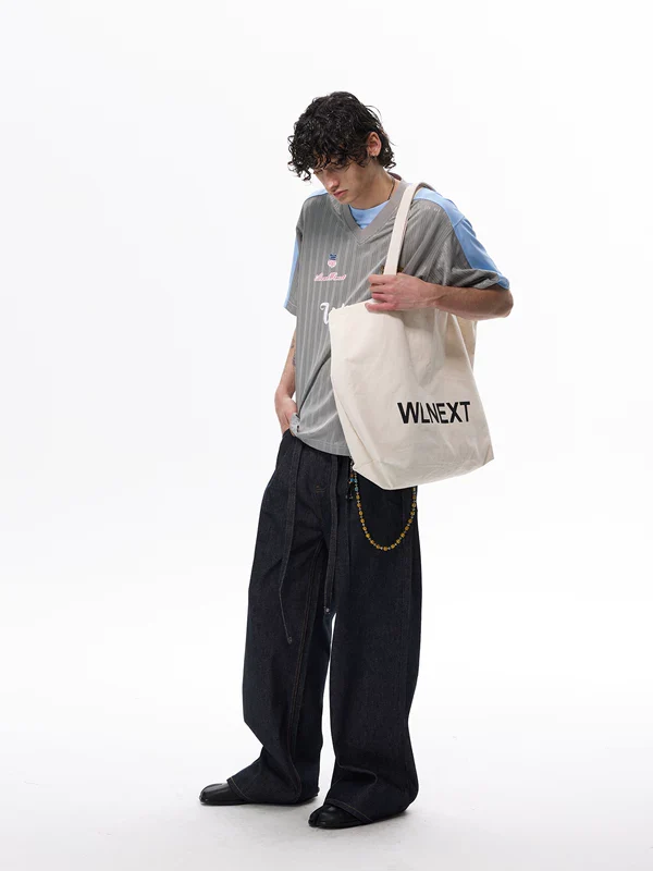 Loose Fit Jersey Style Short Sleeve T-Shirt - Image 5