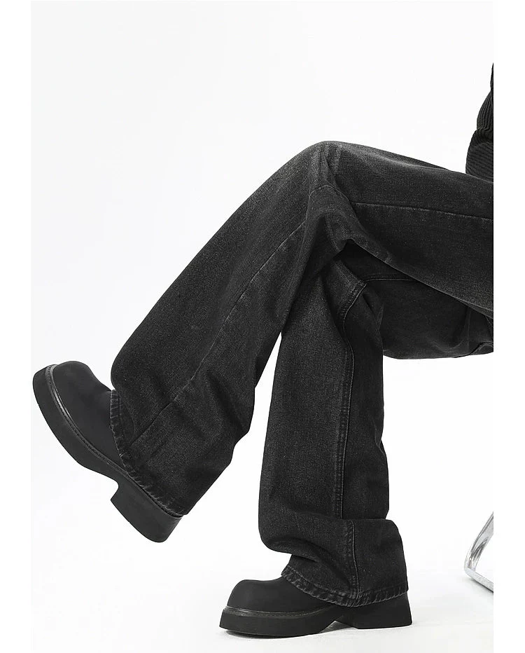 Loose Fit Straight Leg Wide-Leg Jeans - Image 8