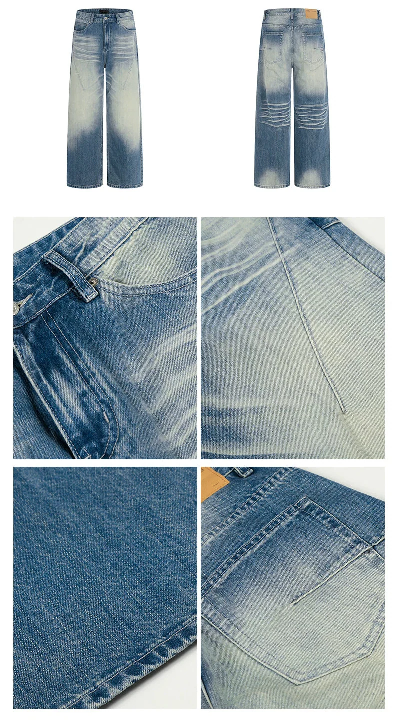 Loose Fit Wide Leg Jeans - Image 7