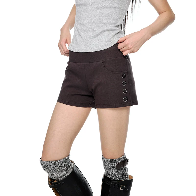 Low-Rise Slim Fit Casual Shorts - Image 3