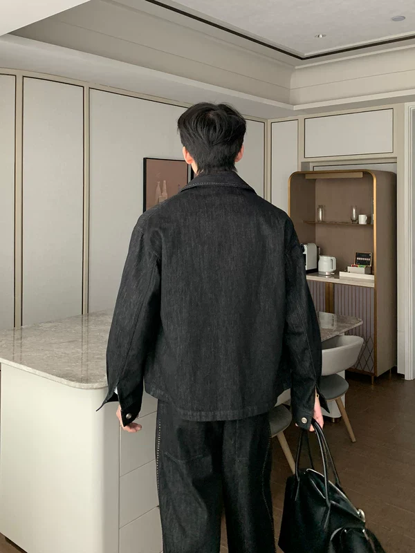Lyocell Denim Suit Jacket and Pants - Image 4