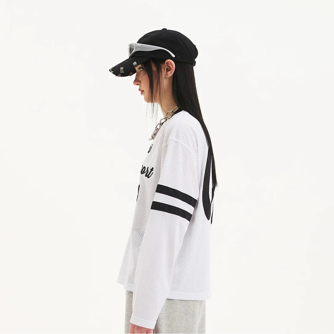 Mesh Long-Sleeve Sport T-Shirt - Image 5