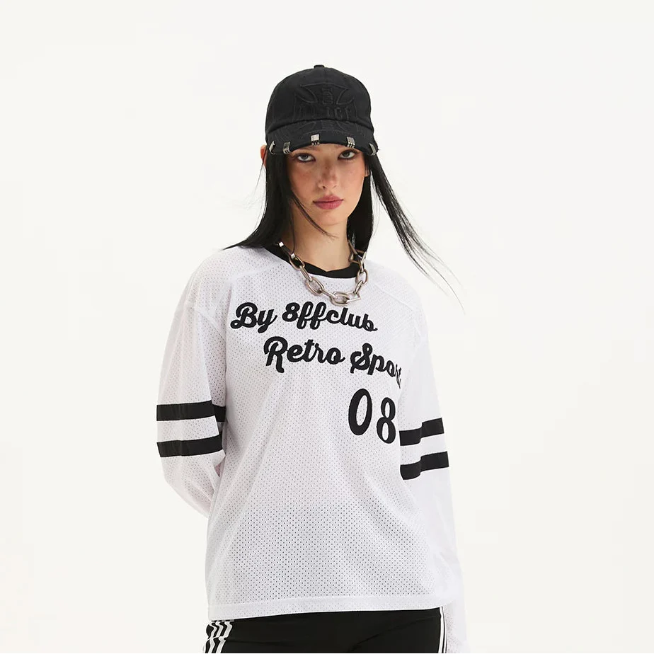 Mesh Long-Sleeve Sport T-Shirt - Image 6