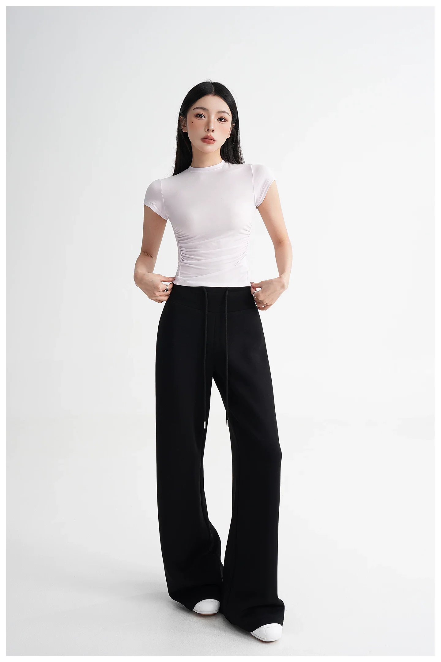 Modal Slim Fit Short Sleeve Top - Image 11