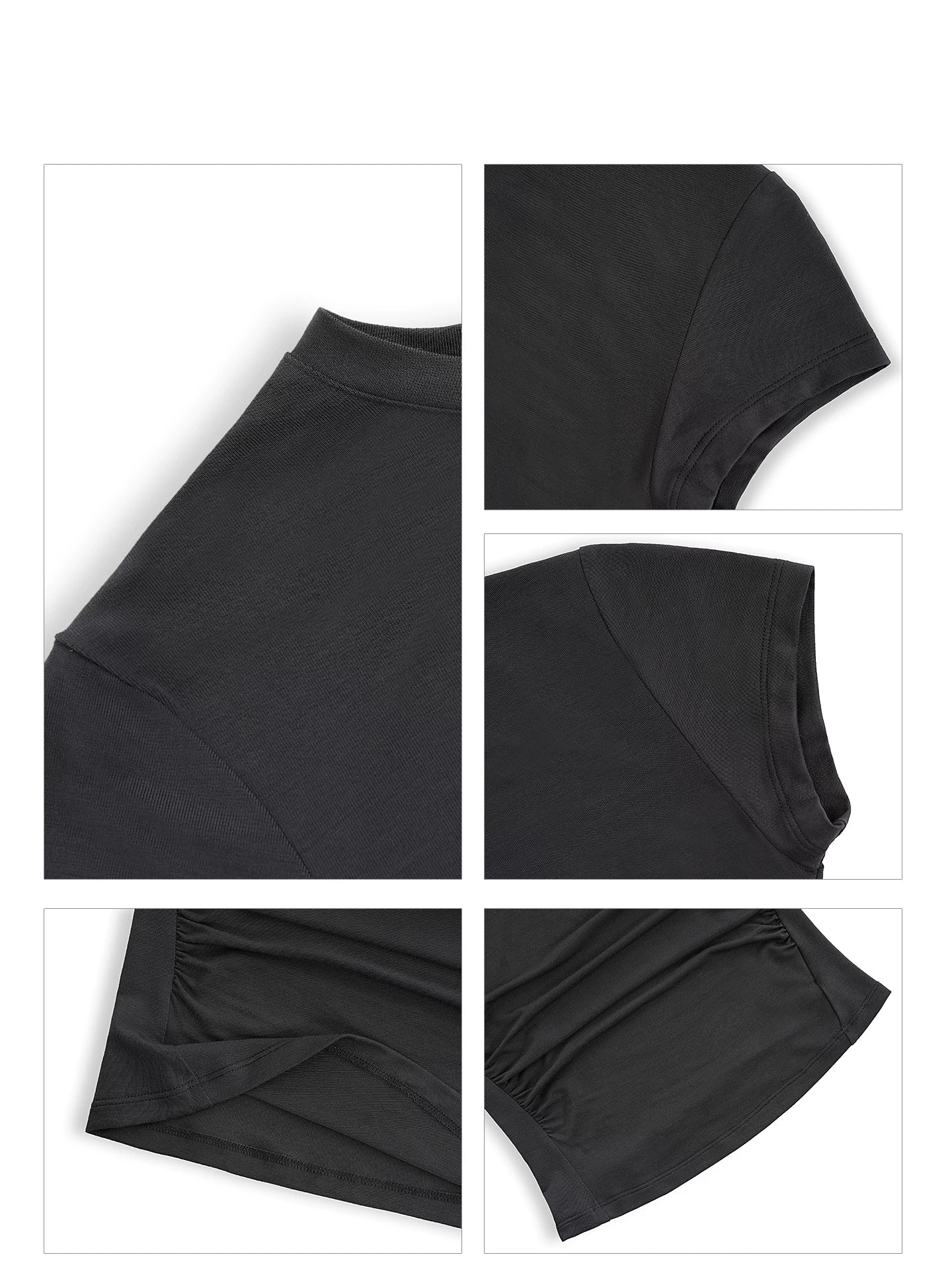 Modal Slim Fit Short Sleeve Top - Image 12