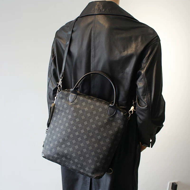 Monogram Canvas Convertible Backpack - Image 3