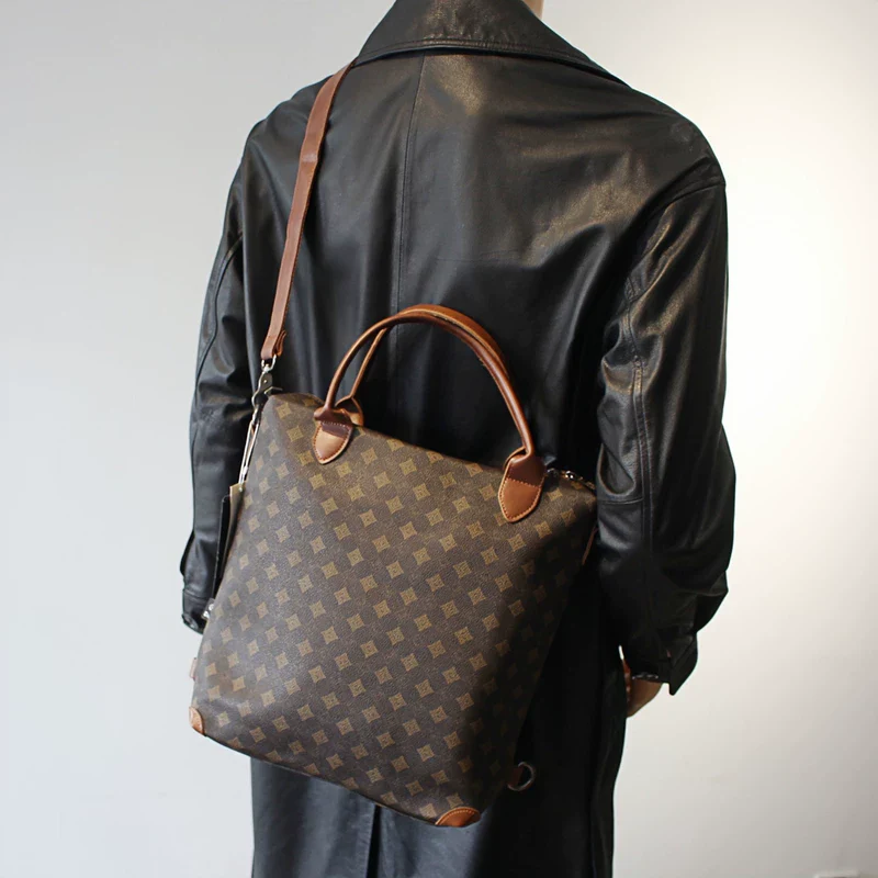 Monogram Canvas Convertible Backpack - Image 4