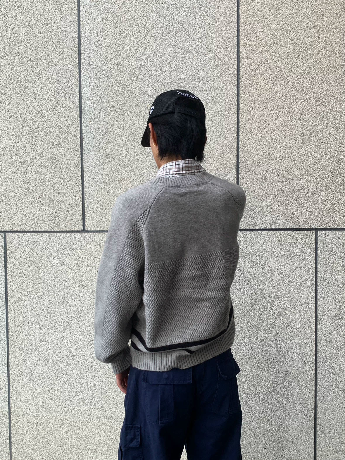 Number 27 V-Neck Knit Sweater - Image 3