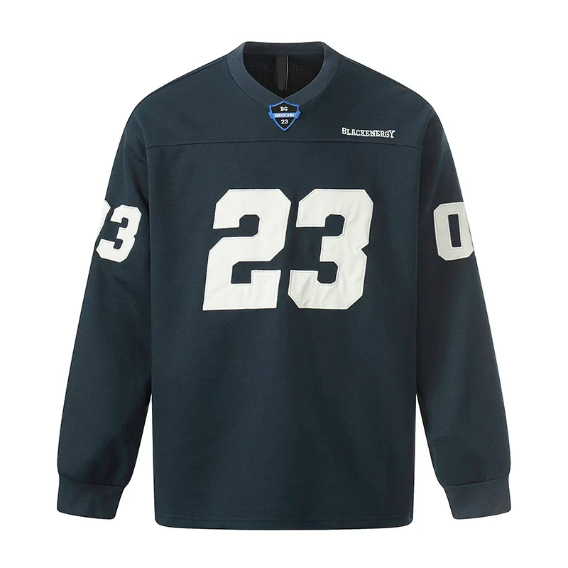 Number Print Long Sleeve Sweatshirt - Image 12