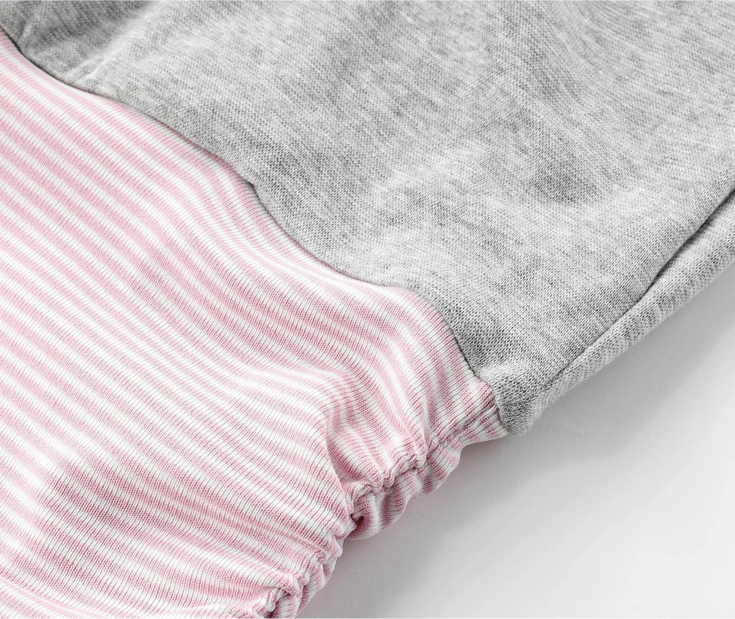 Off-Shoulder Faux Layered Sweatshirt - Image 8