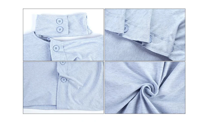 Off-Shoulder Pleated Long-Sleeve Pullover - Image 10
