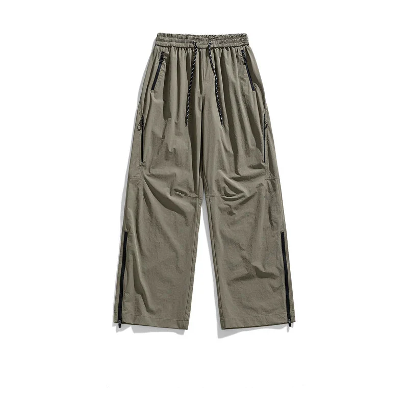 Windproof Wide-Leg Sports Pants - Image 11