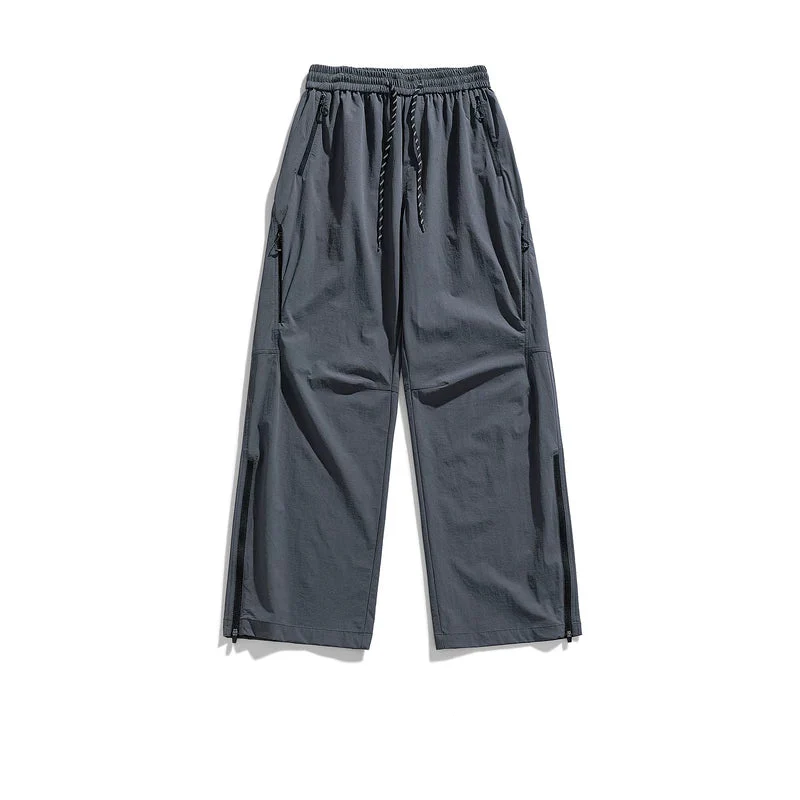 Windproof Wide-Leg Sports Pants - Image 12