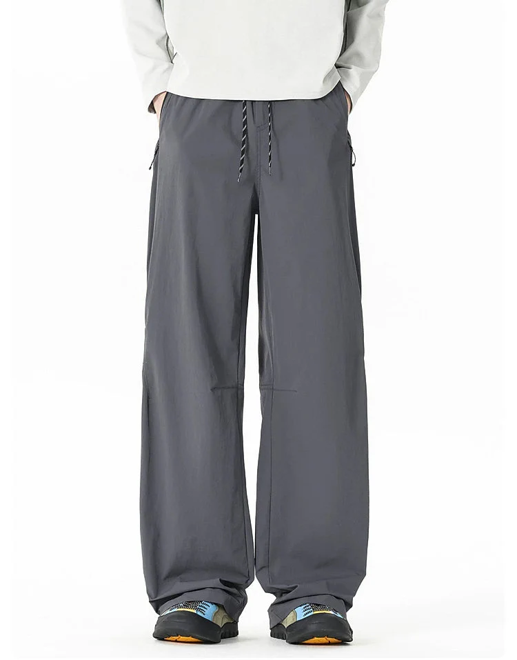 Windproof Wide-Leg Sports Pants - Image 3