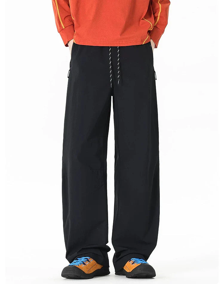 Windproof Wide-Leg Sports Pants - Image 5