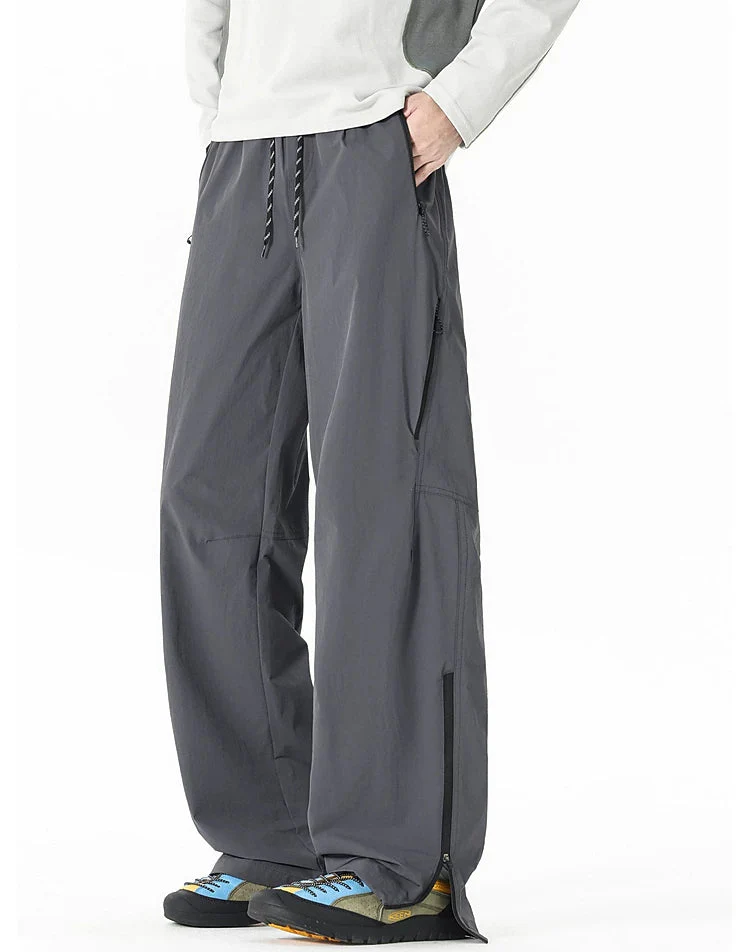 Windproof Wide-Leg Sports Pants - Image 6