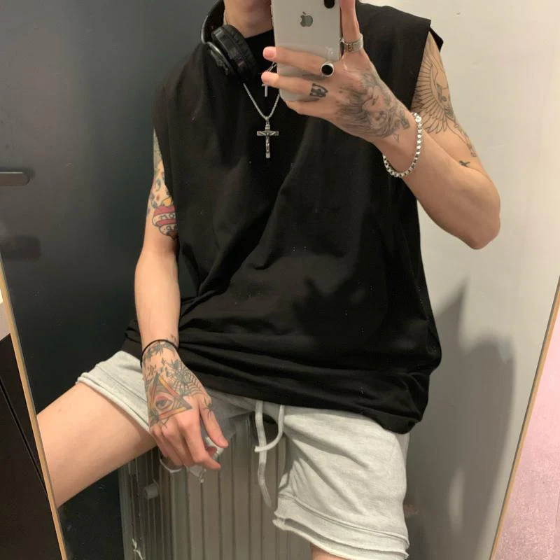 Oversize vest cotton - Image 6