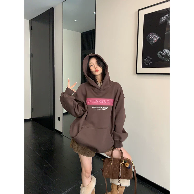 Oversized Embroidered Hooded Sweatshirt - Image 6