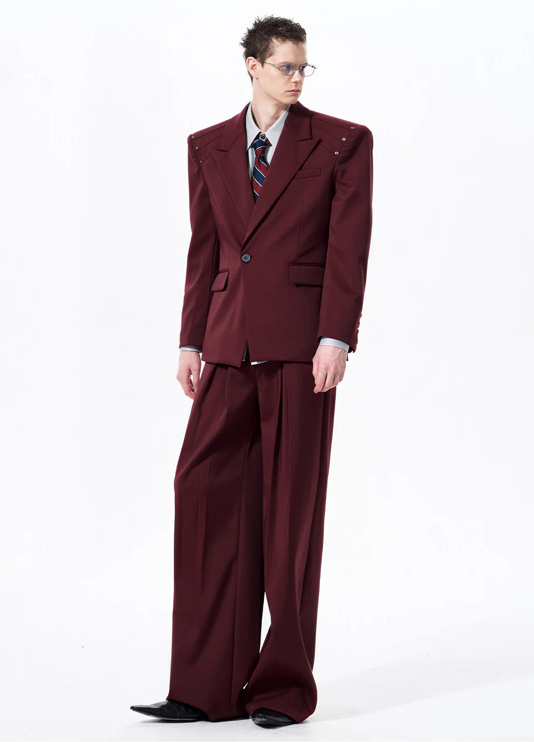 Oversized Casual Suit Jacket and Pants - Image 7