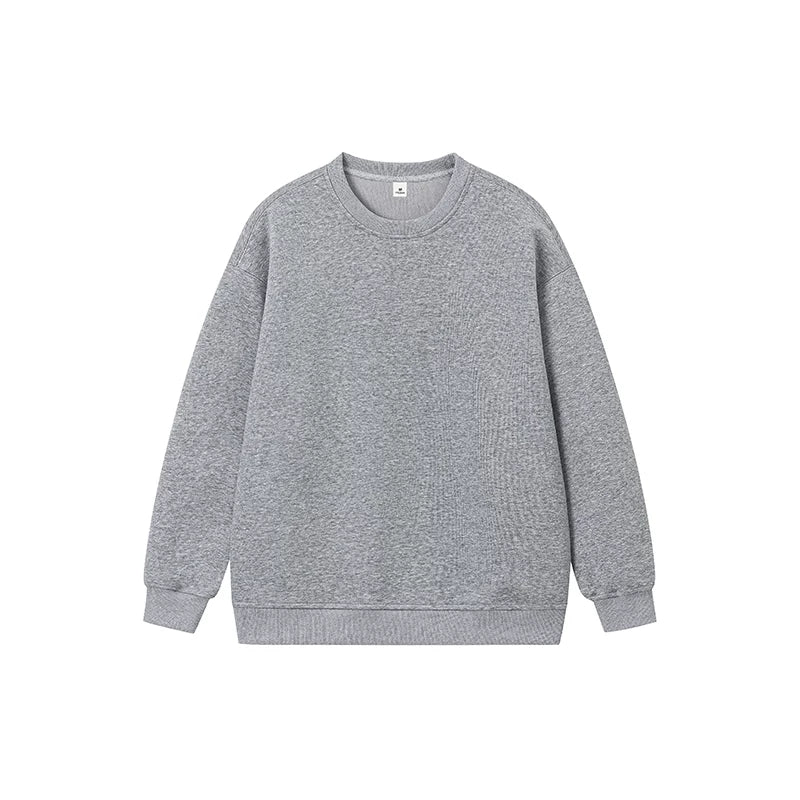 Oversized Crew Neck Sweatshirt Pullover - Image 11