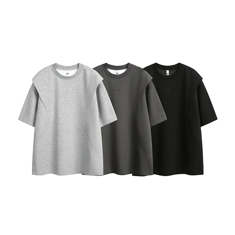Oversized Deconstructed Short Sleeve T-Shirt
