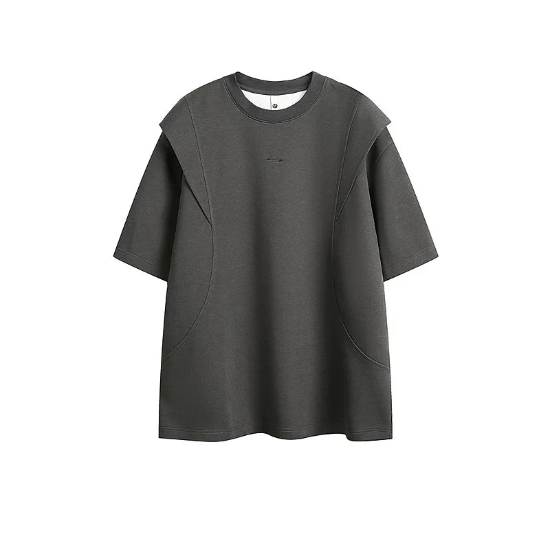 Oversized Deconstructed Short Sleeve T-Shirt - Image 3
